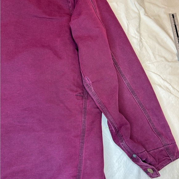 Carhartt Burgundy Work Jacket - Picture 5 of 8